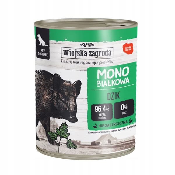 COUNTRY FARM MONO PROTEIN - Vildsvin - 800g