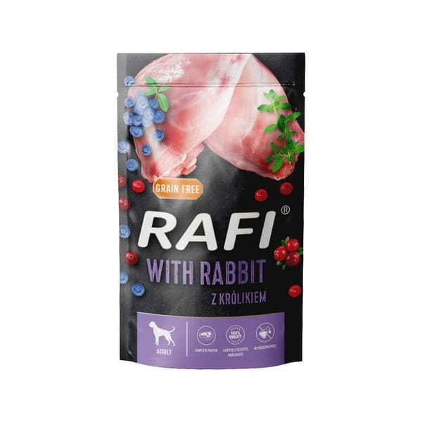 RAFI - Kanin - 500g - Påse för hund