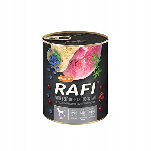 DOLINA NOTECI RAFI - Nötköttsmagar - 800g - Våtfoder för hundar