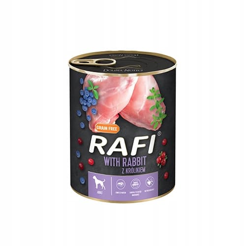 DOLINA NOTECI RAFI - Kanin 800g - Burk för hund