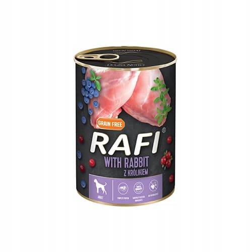 DOLINA NOTECI RAFI - Kanin 400g - Dåse til hund