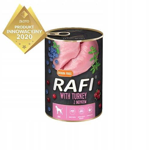 DOLINA NOTECI RAFI - Kalkon 400g - Burk för hund