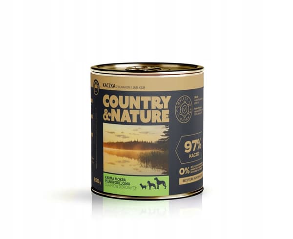 Country & Nature - Anka med rödbetor och äpple - 850g