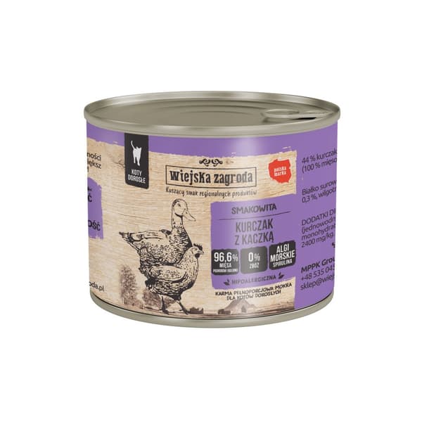 Country Farm Cat - Kylling med and - 200g