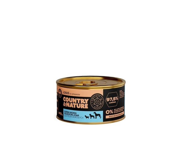 Country & Nature - Lax med spenat - 410g