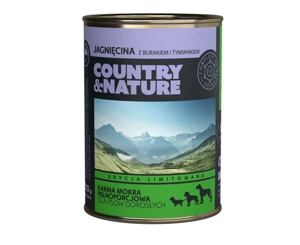 Country & Nature - Karitsanlihaa punajuurella ja timjamilla - 400 g