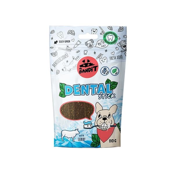 Mr. Bandit Dental - Naudanlihan tikut - 110g