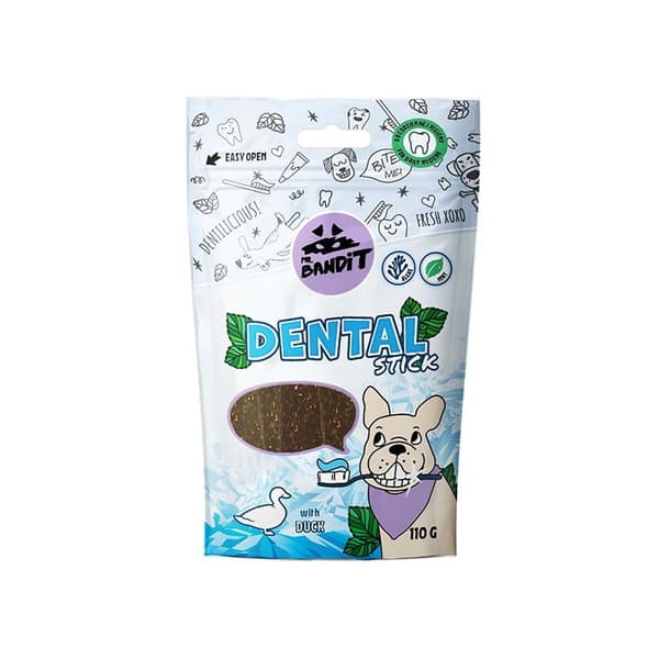 Mr. Bandit Dental - Ankanmakuiset tikut - 110 g