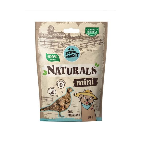 Herra Bandit - Naturals Mini - Viiriäinen - 80g