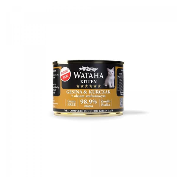 WATAHA HUNT - KILLINGEKAT - GÅS & KYLLING - 200g