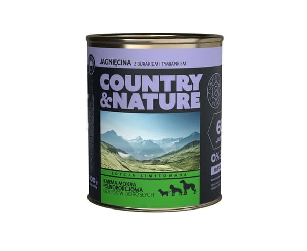 Country & Nature - Lammkött med rödbetor och timjan - 800g