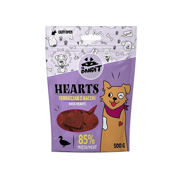 Mr. Bandit - HJERTER - Andehjerter - 500g