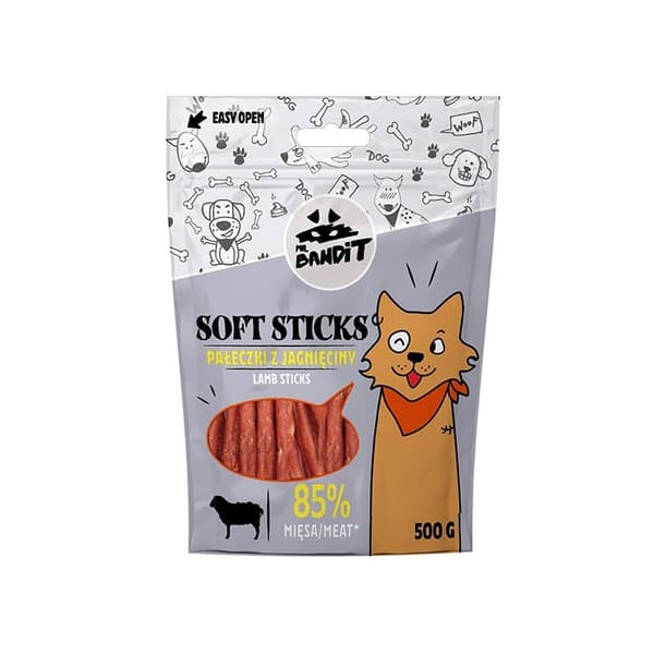 Mr. Bandit - Pehmeät tikut - Lammastikut - 500g