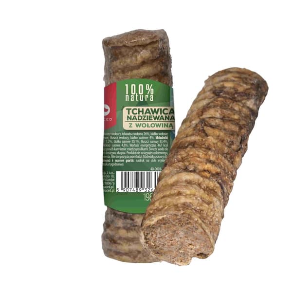 MACED - Fylld luftstrupe med nötkött - 120g