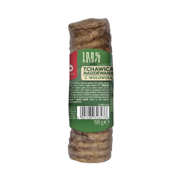 MACED - Fylld luftstrupe med nötkött - 120g