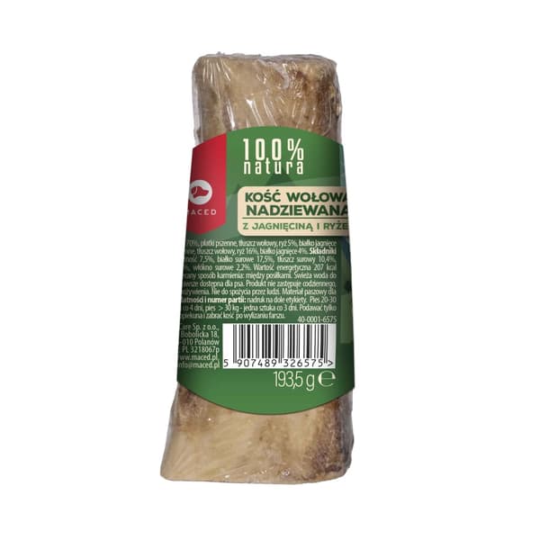 MACED - Fyllt ben med lamm och ris - 150g