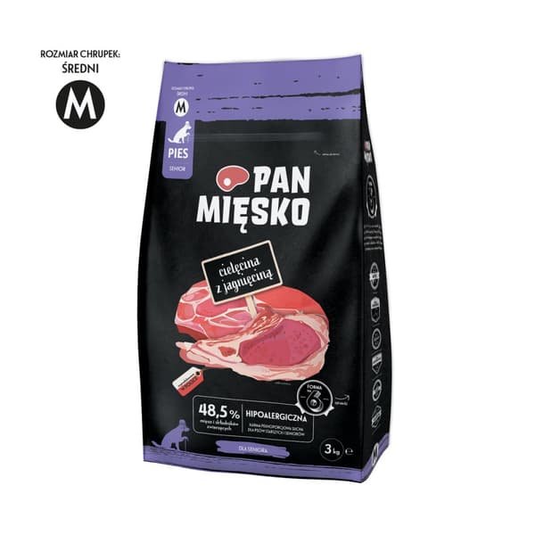 HERR. KÖTT - Kalvkött med lamm M - 3 kg