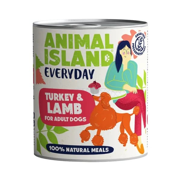 Animal Island - Kalkun & Lam - 800g