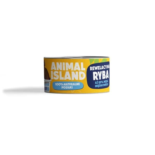 Animal Island - Monoprotein - Fisk - 100g