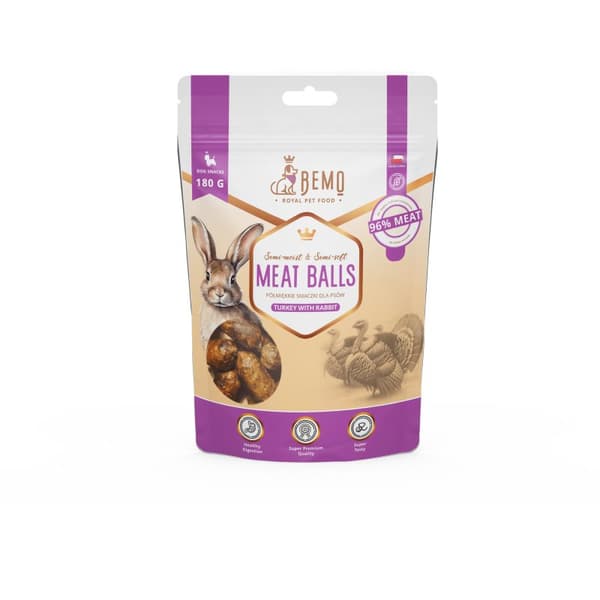 BEMO - Lihapullat - Kalkkuna ja kani - 180g