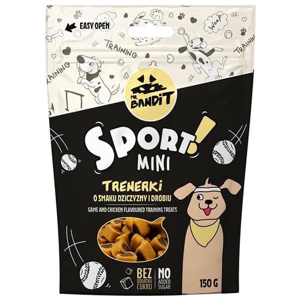 HR. BANDIT - Sport MINI - Vildt- og fjerkrætræningsfoder - 150 g