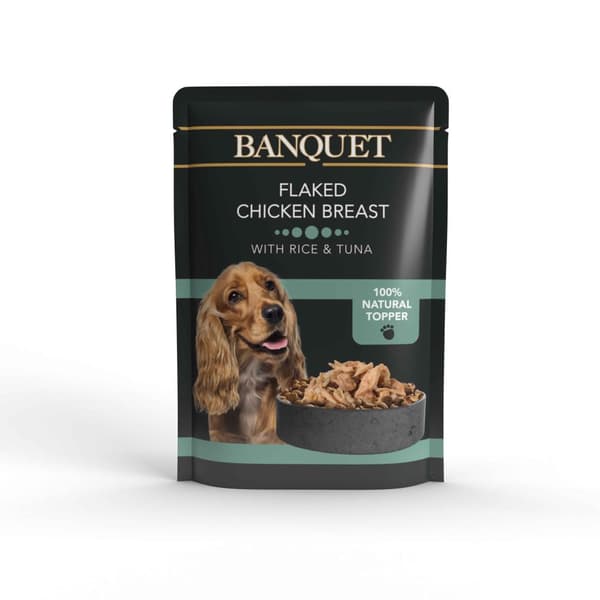 BANQUET - Kanahiutaleet riisin ja tonnikalan kera - 100 g