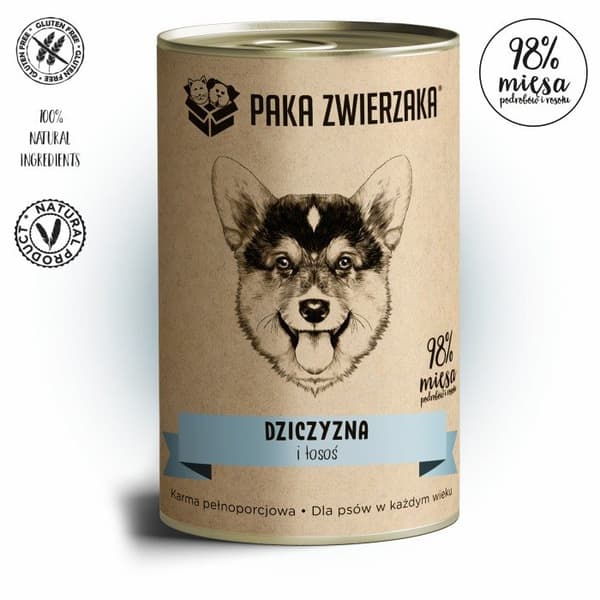 Djurpaket - Vilt och Lax - 400g