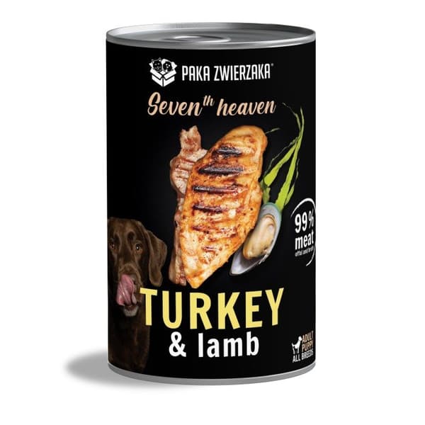 PET-PAKKE - Seven'th Heaven - Kalkun med lam - 400 g