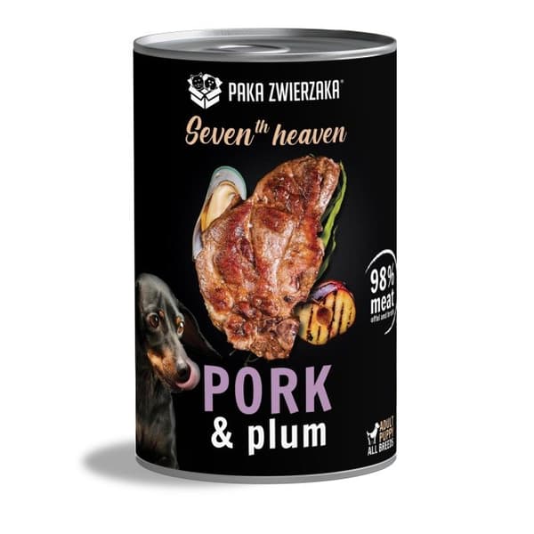 PET PAKA - Seven'th Heaven - Svinekam med blommer - 400g
