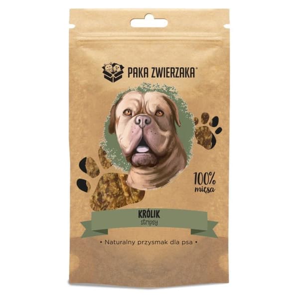PET PAKKE - Strimler - Kanin 100% - 70g