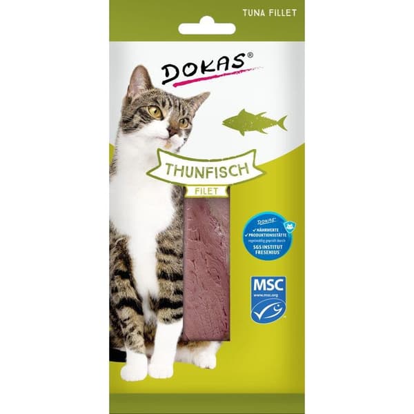 DOKAS - Kattegodbid - Tunfilet - 22g