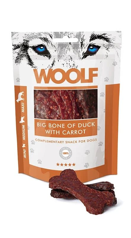WOOLF - Ankanluut ja porkkanat - 100g