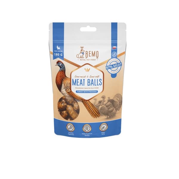 BEMO - Köttbullar - Kalkon med Fasan - 180g