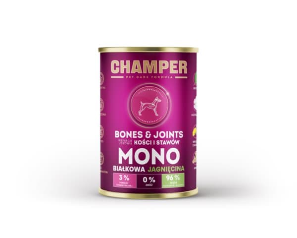 CHAMPER - BEN & LEDER - Lamm - 400g - Morka Hundfoder