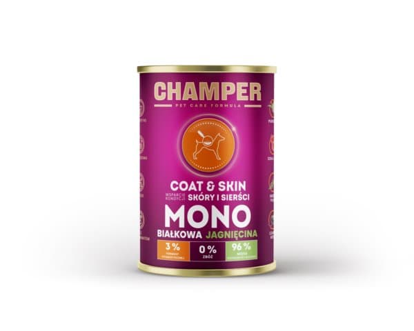 CHAMPER - PELSE & HUD - Lam - 400g - Morka Hundefoder