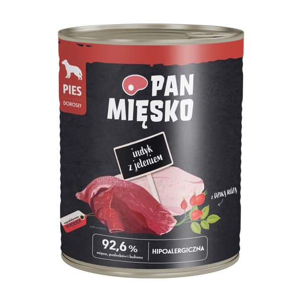 Mr. Meat - Kalkon med hjort - 800g