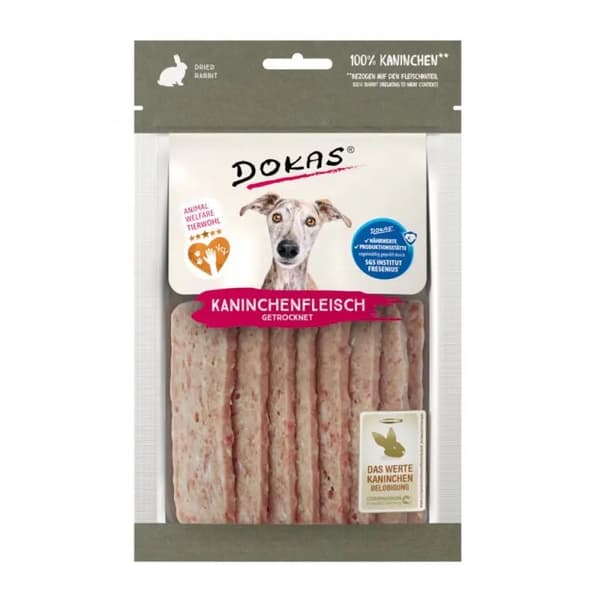 DOKAS - Kaninstrimler - 70g