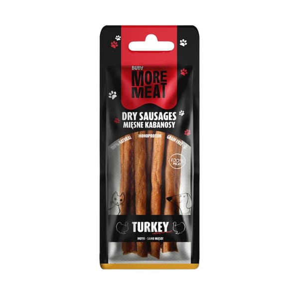 BUBA - Mere Kød - Kød Kabanos - Kalkun - 70g