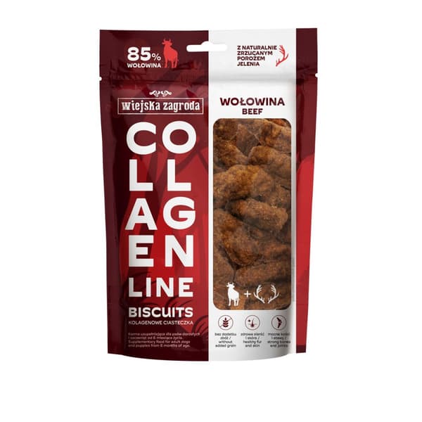 Wiejska Zagroda - Kollagen cookies Oksekød - 90g