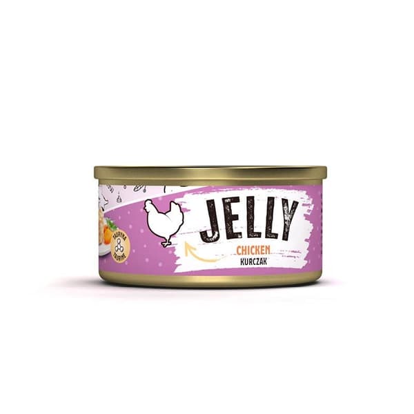 HERR. BANDIT - GELÉ - Kyckling - 80g - Köttburk för katt