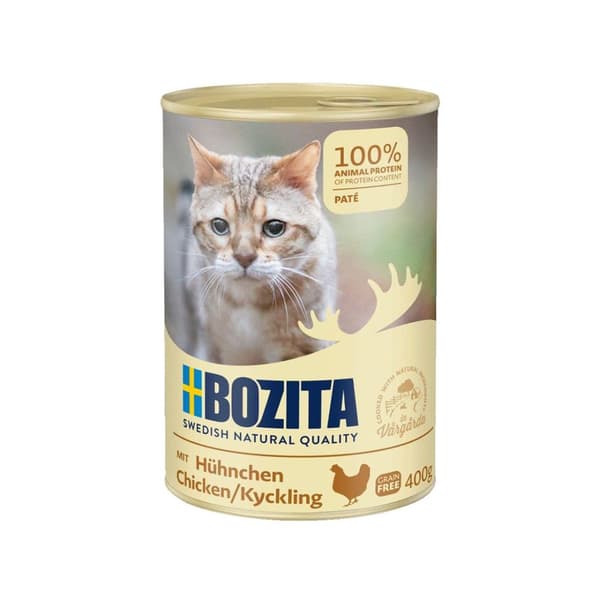 BOZITA - Kycklingpaté - våtfoder för katter - 400 g