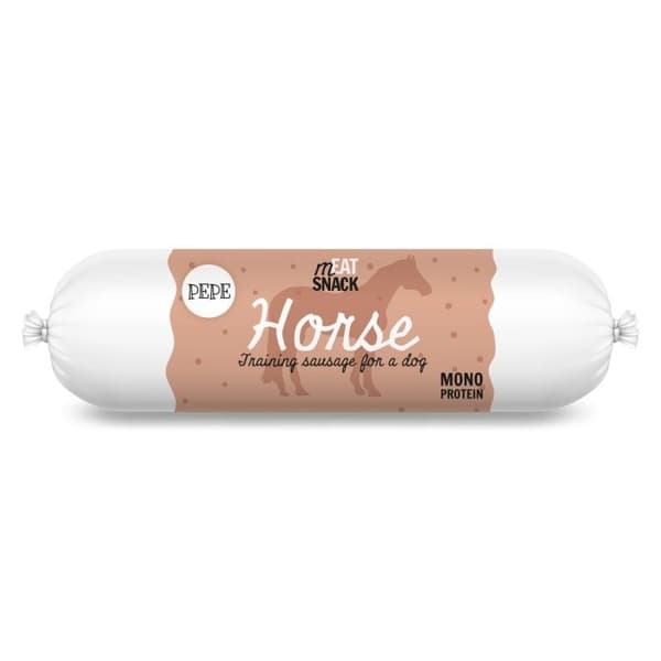 PEPE - Makkara - Hevosenliha - Märkäruoka koirille - 200g