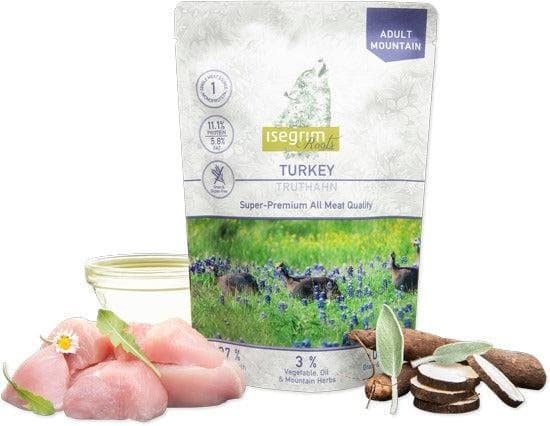 ISEGRIM - Hundpåse - Kalkon & Nötkött - 410g