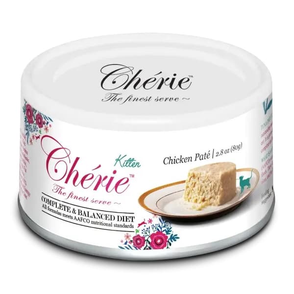 CHERIE - Kyckling - 80g - Mousse / Godis för kattungar
