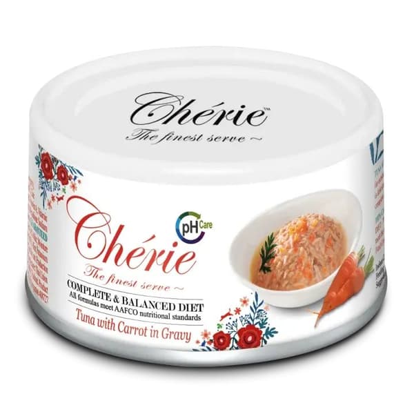 CHERIE - Tonfisk och morot - 80g - Urinvägarna - Kattgodis