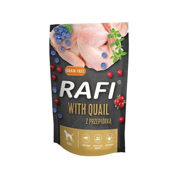 RAFI - Vagtel - 500g - Hundefoder