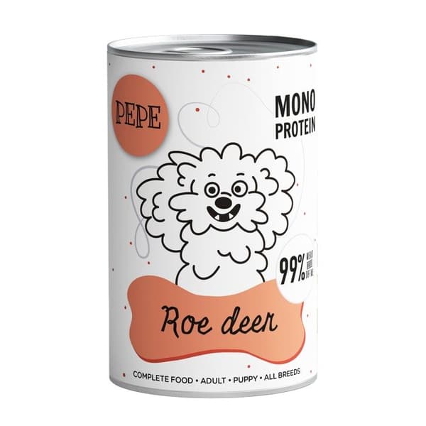 PEPE - Sarna - Vådfoder til hunde - 400g