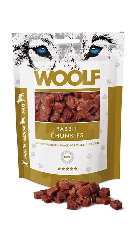 WOOLF - Chunkies - Kaniinipalat - 100g