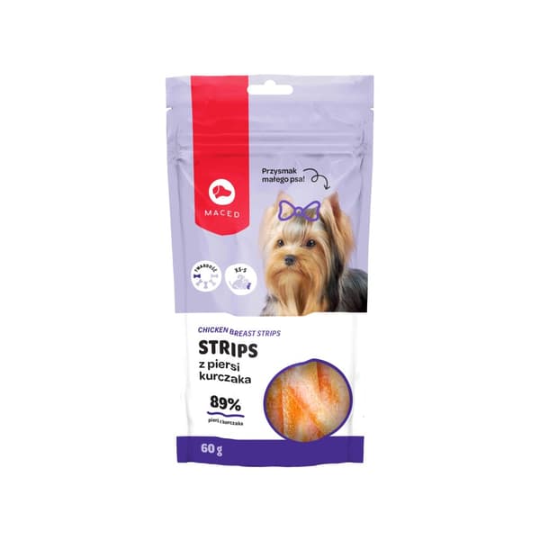 MACED - Kyllingebryststrimler - 60g