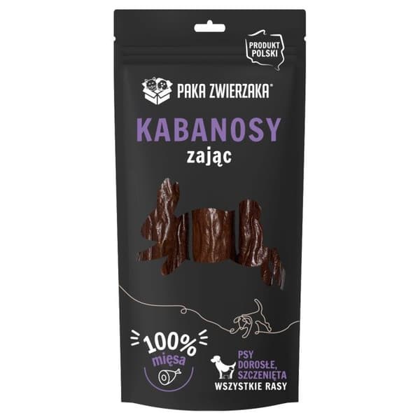 Animal Paka - Kabanosy - Jänis - 3 kpl (80g) - Koiran herkku